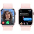 Apple Watch Series 9 GPS 45mm - Cellular - Alumínio Rosa | Bracelete Loop Rosa Supply