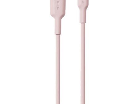 Cabo USB para USB-C Puro Soft 1.5m - Rosa on Sale