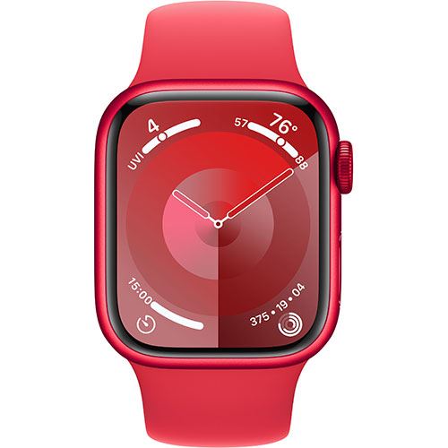 Apple Watch Series 9 GPS 41mm - Cellular - Alumínio (Product) Red | Bracelete Desportiva (Product) Red - M L Hot on Sale