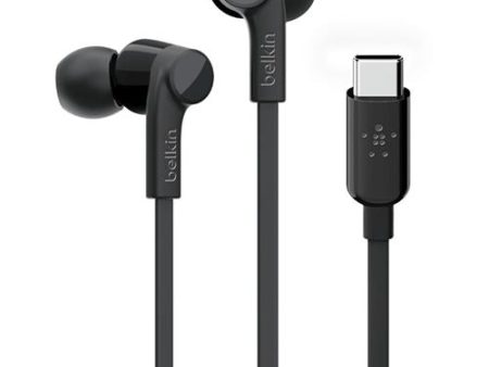 Auriculares Lightning Belkin ROCKSTAR™ - Preto on Sale