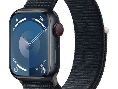 Apple Watch Series 9 GPS 41mm - Cellular - Alumínio Meia-Noite | Bracelete Loop Meia-Noite Online Sale