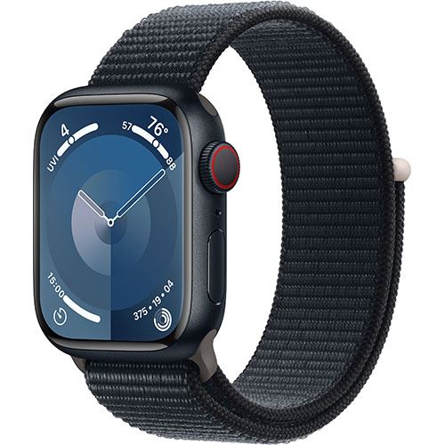 Apple Watch Series 9 GPS 41mm - Cellular - Alumínio Meia-Noite | Bracelete Loop Meia-Noite Online Sale