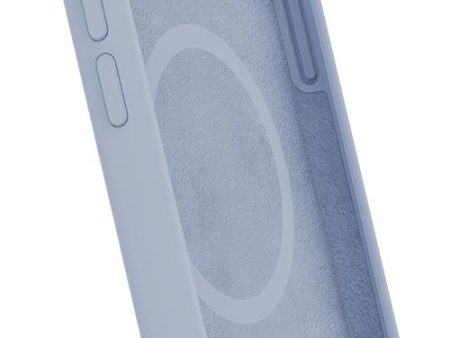 Capa Puro Icon em Silicone com MagSafe para Apple iPhone 13 14 - Powder Blue Sale