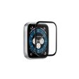 Película de Vidro Temperado com Moldura Preta Puro para Apple Watch 44mm 4 5 5 SE Discount