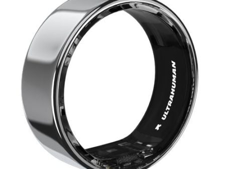 Anel Inteligente Ultrahuman Ring Air - Space Silver - Tamanho 9 (19.06 mm) Fashion