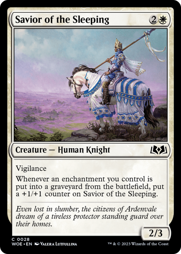 Savior of the Sleeping [Wilds of Eldraine] on Sale