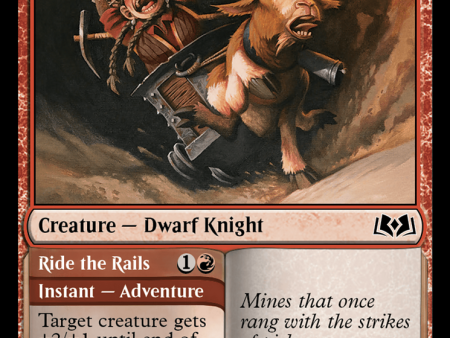 Minecart Daredevil    Ride the Rails [Wilds of Eldraine] Sale