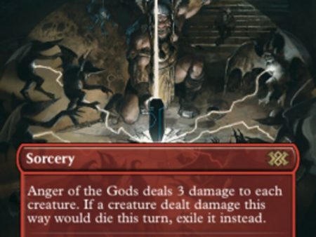 Anger of the Gods (Borderless Alternate Art) [Double Masters 2022] Online Sale