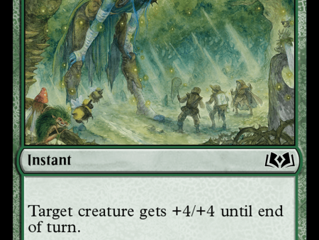 Titanic Growth [Wilds of Eldraine] on Sale