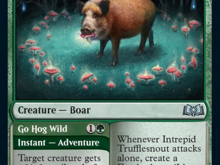 Intrepid Trufflesnout    Go Hog Wild [Wilds of Eldraine] For Sale