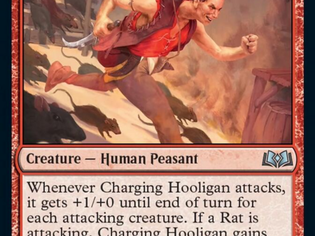 Charging Hooligan [Wilds of Eldraine] For Cheap