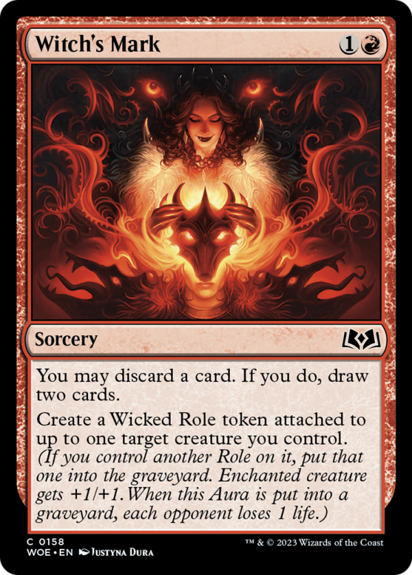 Witch s Mark [Wilds of Eldraine] For Sale