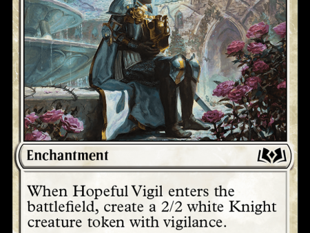 Hopeful Vigil [Wilds of Eldraine] Fashion