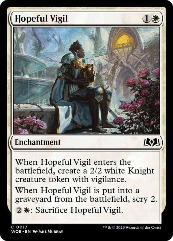 Hopeful Vigil [Wilds of Eldraine] Fashion