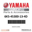 Yamaha Lower Unit Assembly - E60 - 6K5-45300-13-4D - See Description for Applicable Models Supply