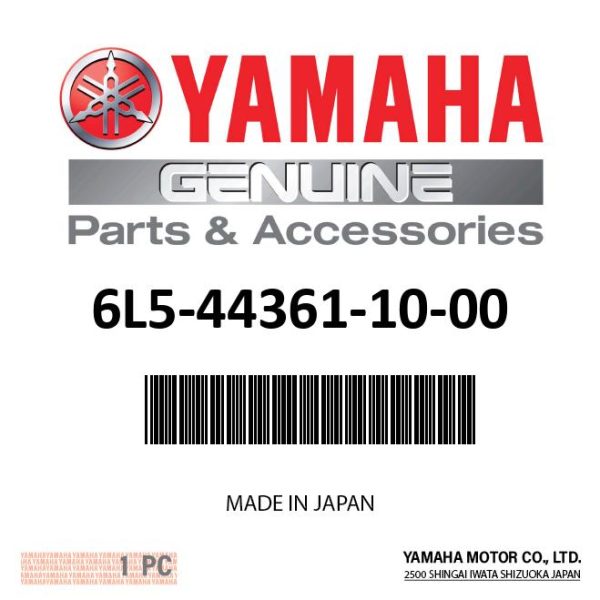 Yamaha - Water tube assy - 6L5-44361-10-00 For Discount