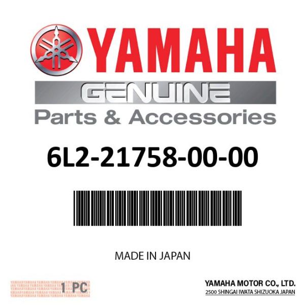 Yamaha - Washer,special 2 - 6L2-21758-00-00 Fashion