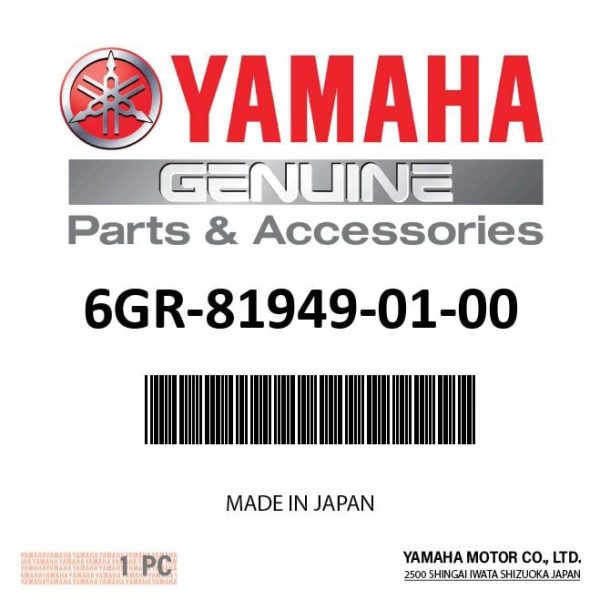 Yamaha - Wire, lead - 6GR-81949-01-00 Fashion