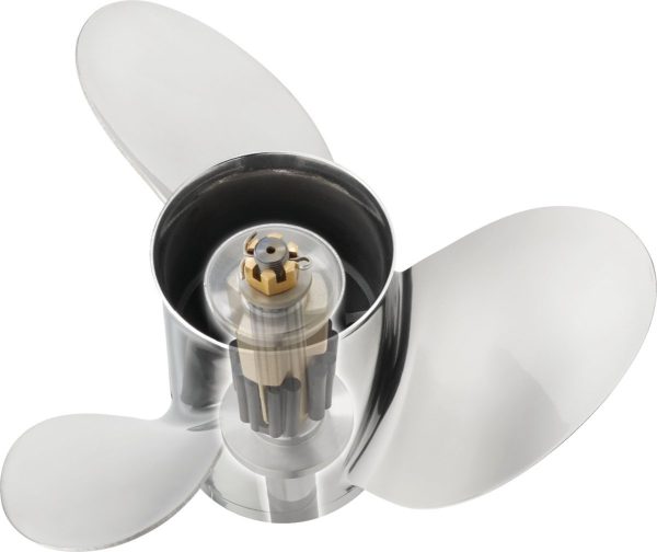 Yamaha - Talon SS K Series Stainless Steel Propeller - 3 Blade - 13-1 8  x 16 Pitch - RH Rotation - 6N7-45972-00-00 Online now