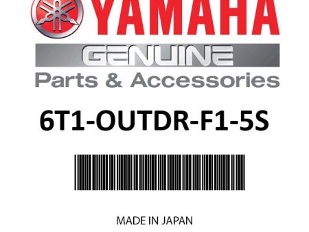 Yamaha - V8 50 57 yems estl - 6T1-OUTDR-F1-5S Discount